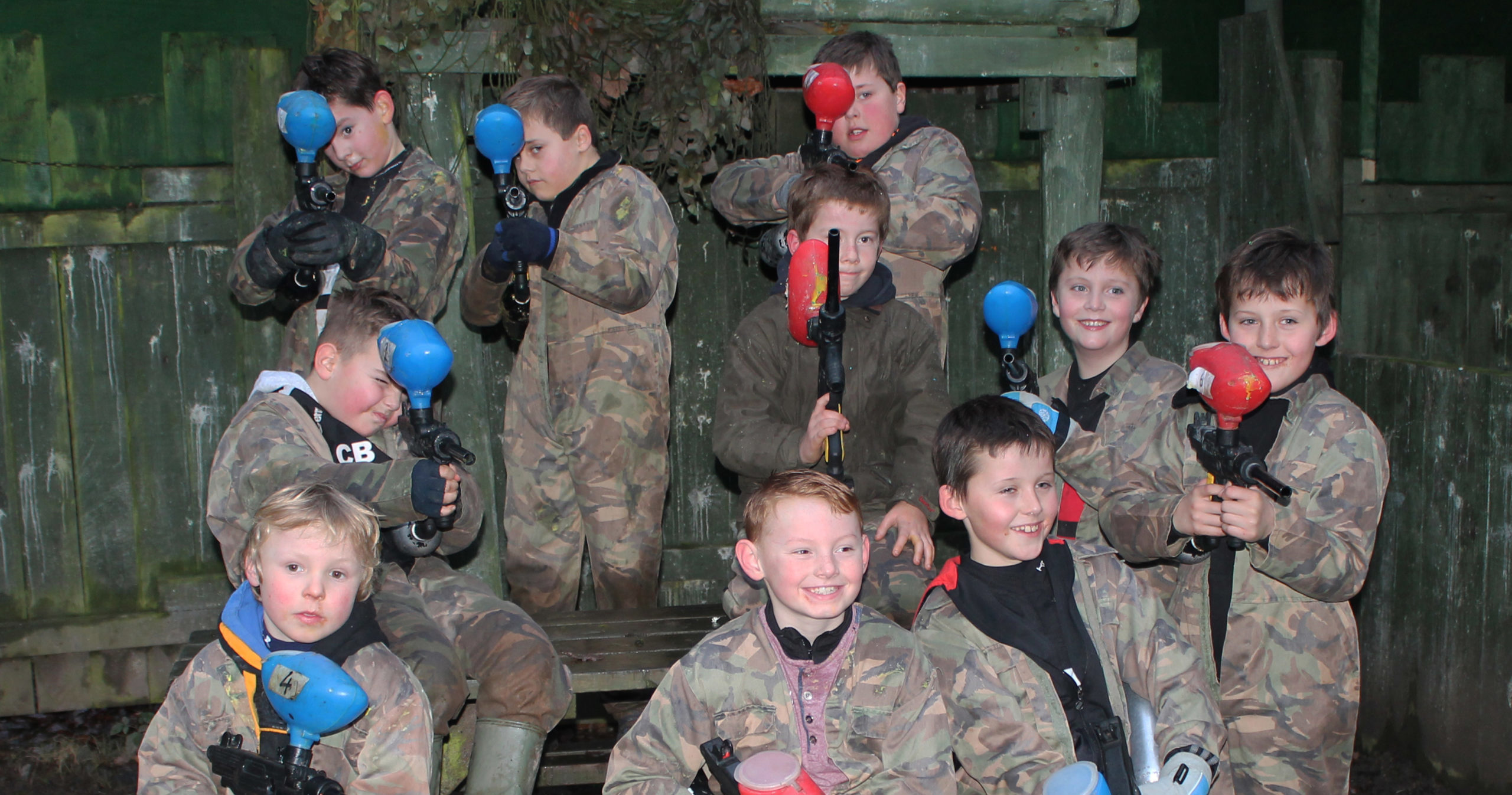Paintball Parties for children Herefordshire, Oaker Wood