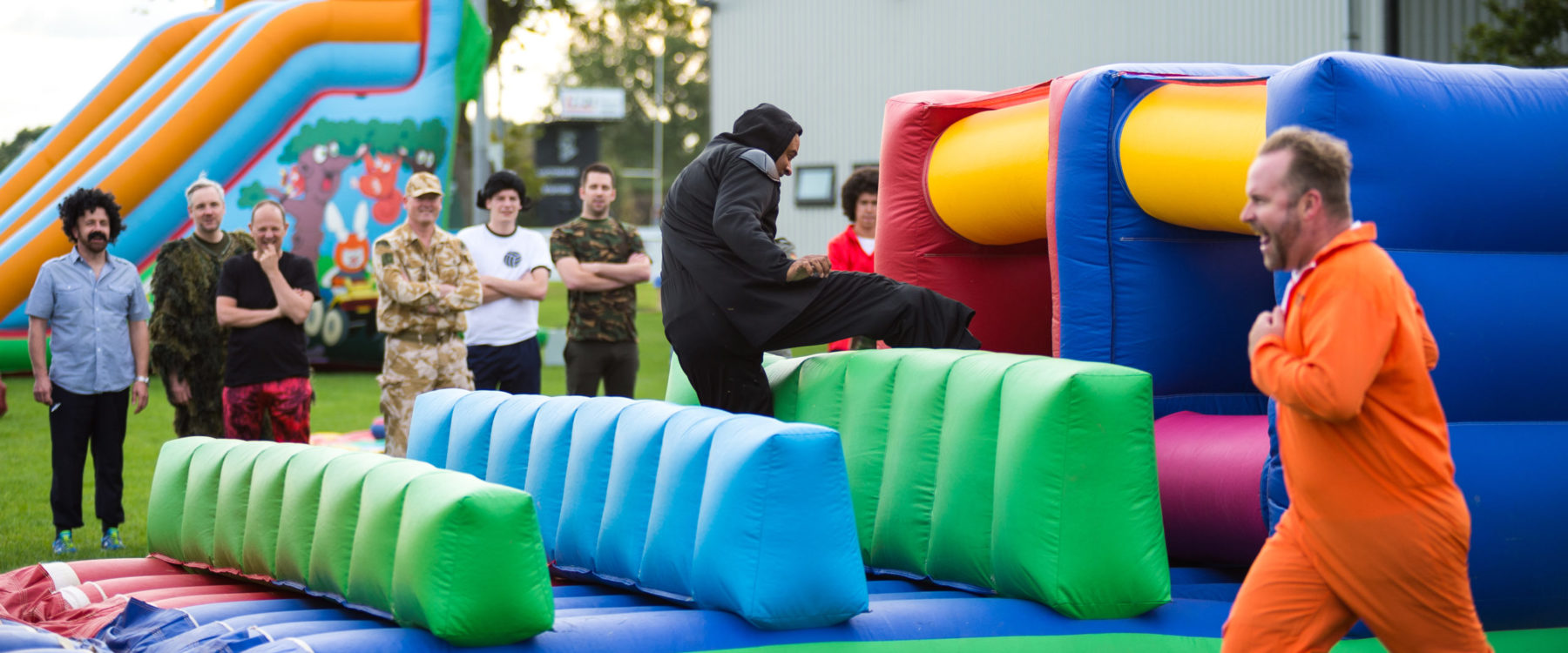 Inflatable obstacle course