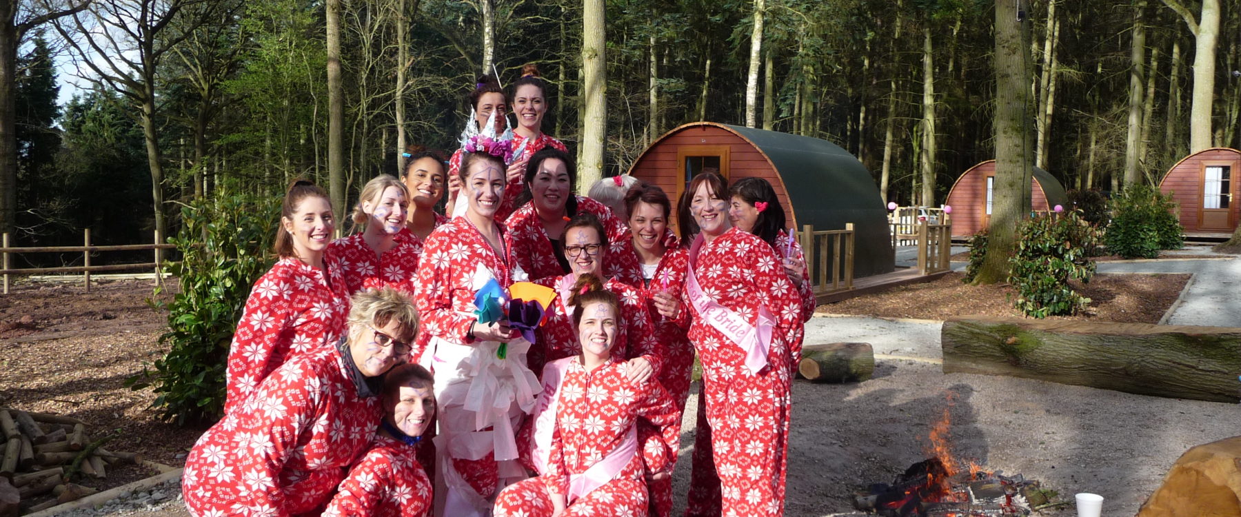 Glamping site for exclusive hire for hen parties