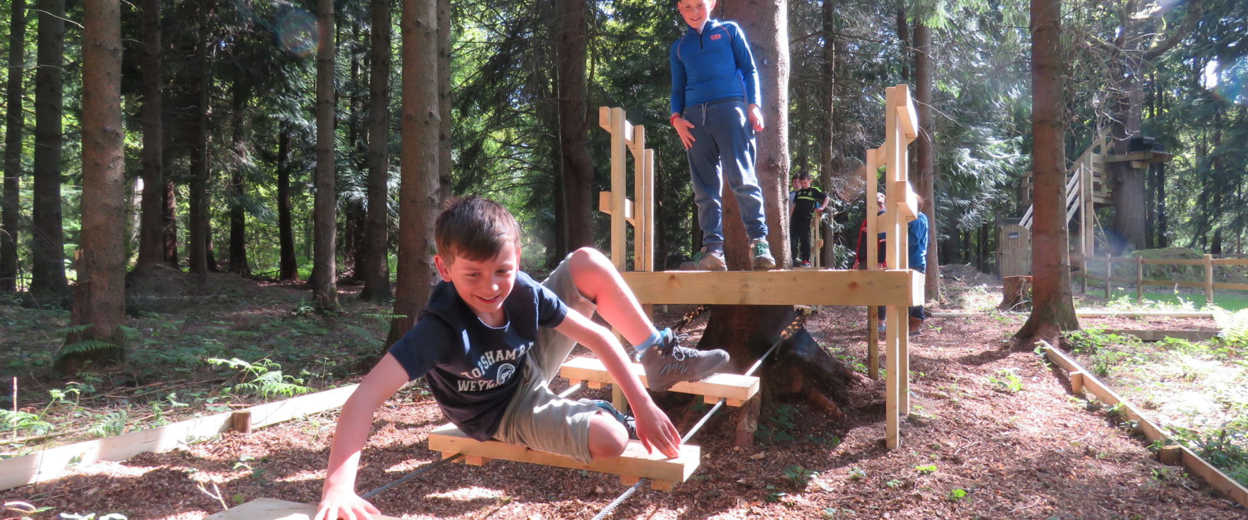 Team Building Assault Course for schools