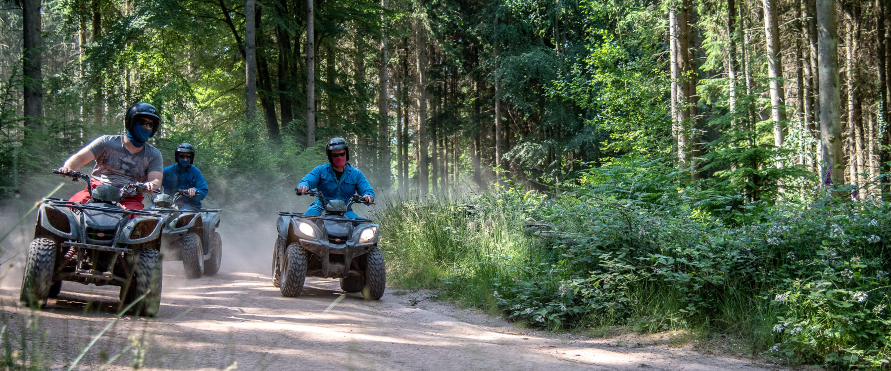 Quad Trekking Oaker Wood