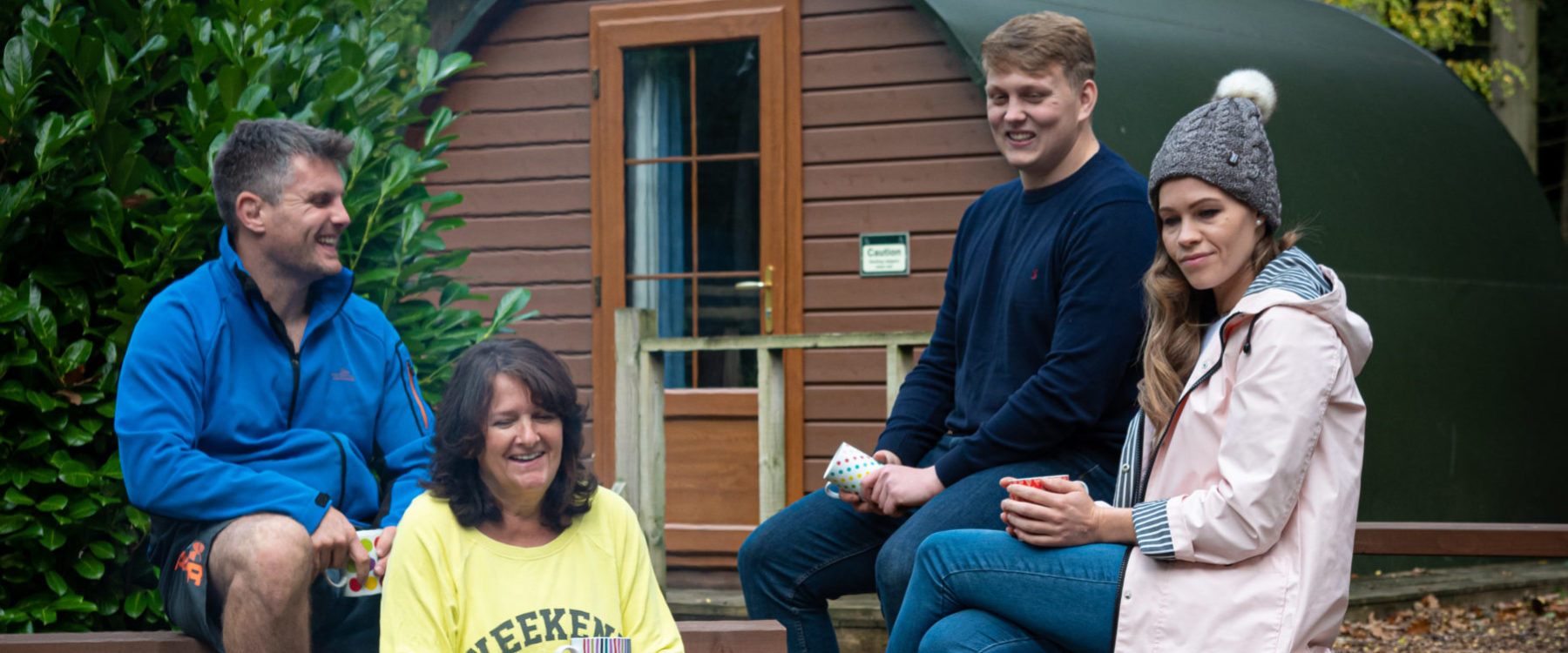 Family Glamping at Oaker Wood