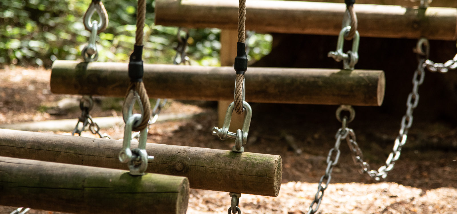 Low Ropes Assault Course at Oaker Wood