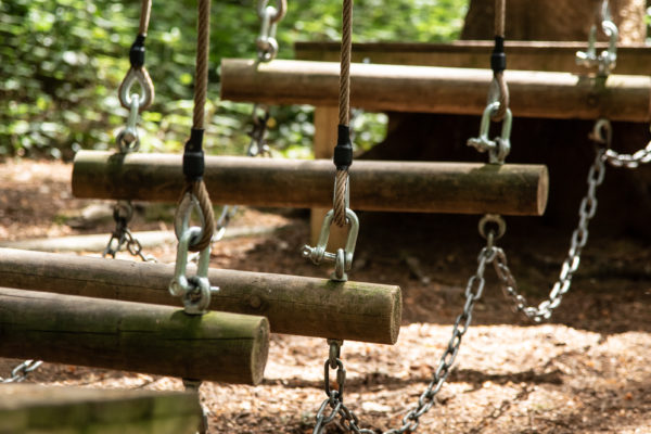 Low Rope Assault Course at Oaker Wood