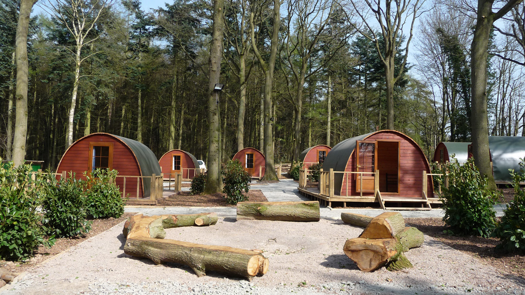 NCS accommodation at Oaker Wood